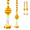 Marigold Garland Hanging Jhoomer Marigold Wall Hanging Indian Wedding Party Diwali Navratri Puja Decorations Day of the Dead Dia De Los Muertos Ofrenda Mexican Fiesta Halloween Decor